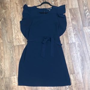Navy mini dress